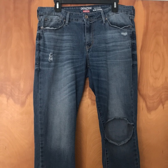 Denizen from Levi's Denim - Denizen from Levi’s Slim Cuffed Cropped Jeans Denizen from Levi's Denim - Denizen from Levi’s Slim Cuffed Cropped Jeans
